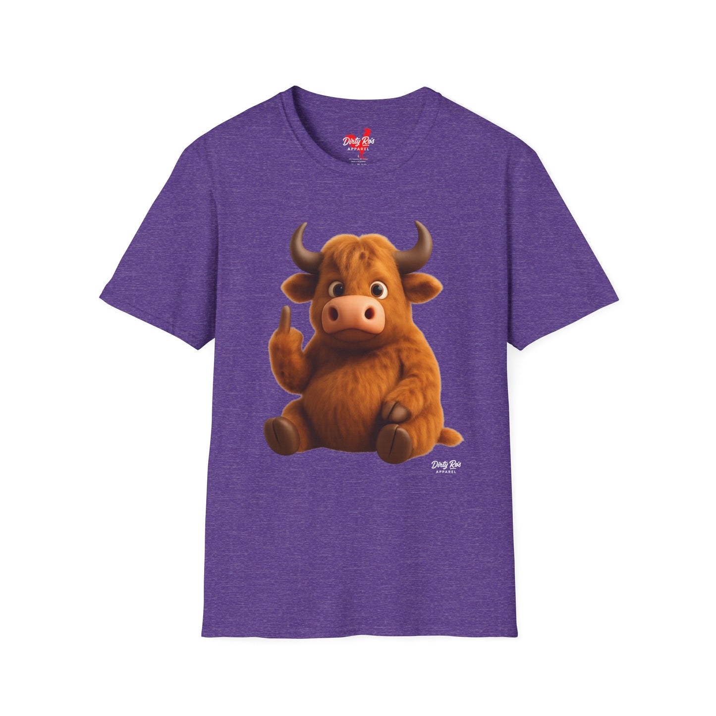 Fuzzy Cow FU | Soft AF Tee