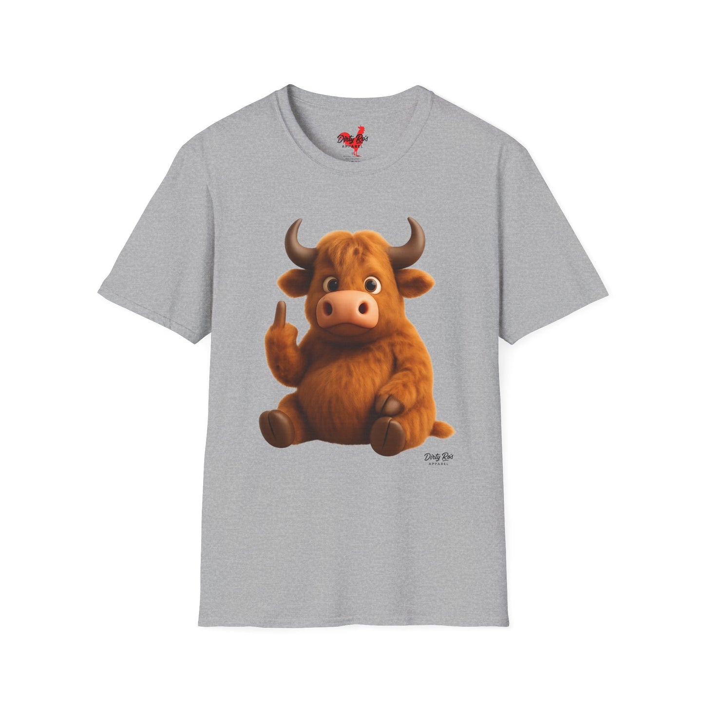 Fuzzy Cow FU | Soft AF Tee
