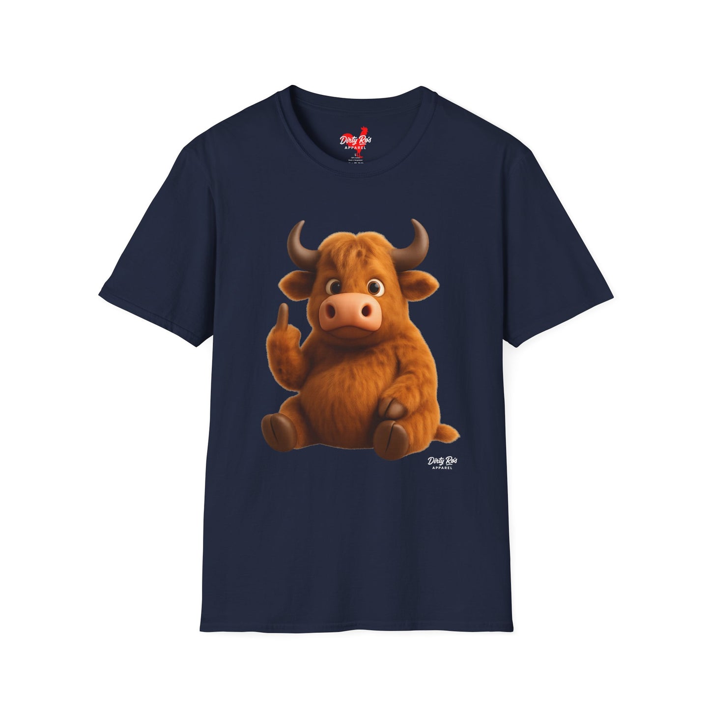 Fuzzy Cow FU | Soft AF Tee