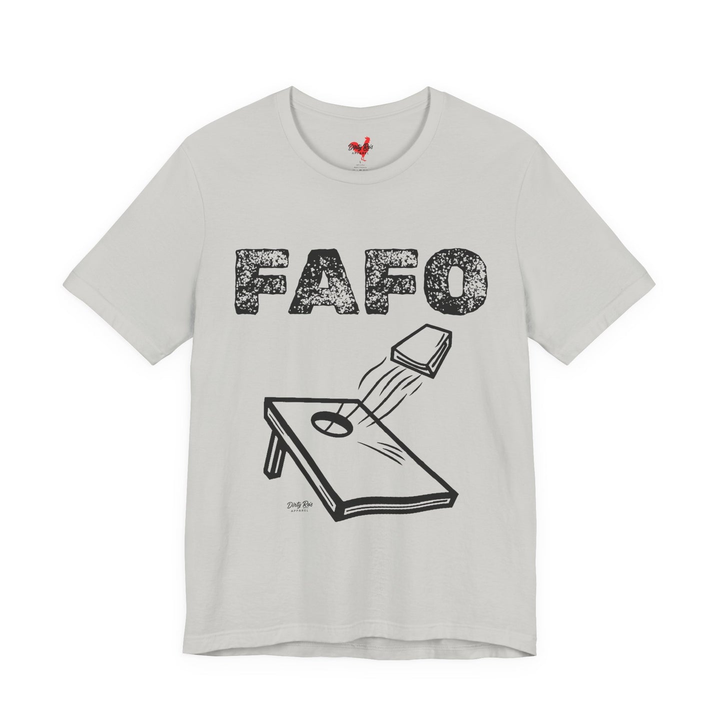 FAFO Cornhole Shirt – Funny Toss & Talk Shit Tee for Backyard Legends