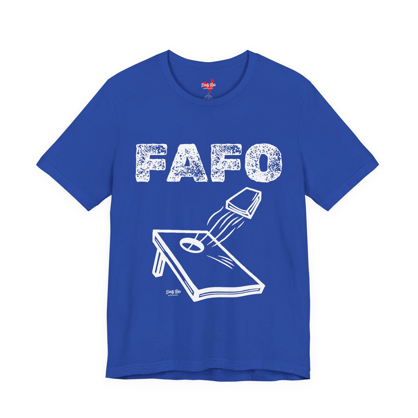 FAFO Cornhole Shirt – Funny Toss & Talk Shit Tee for Backyard Legends