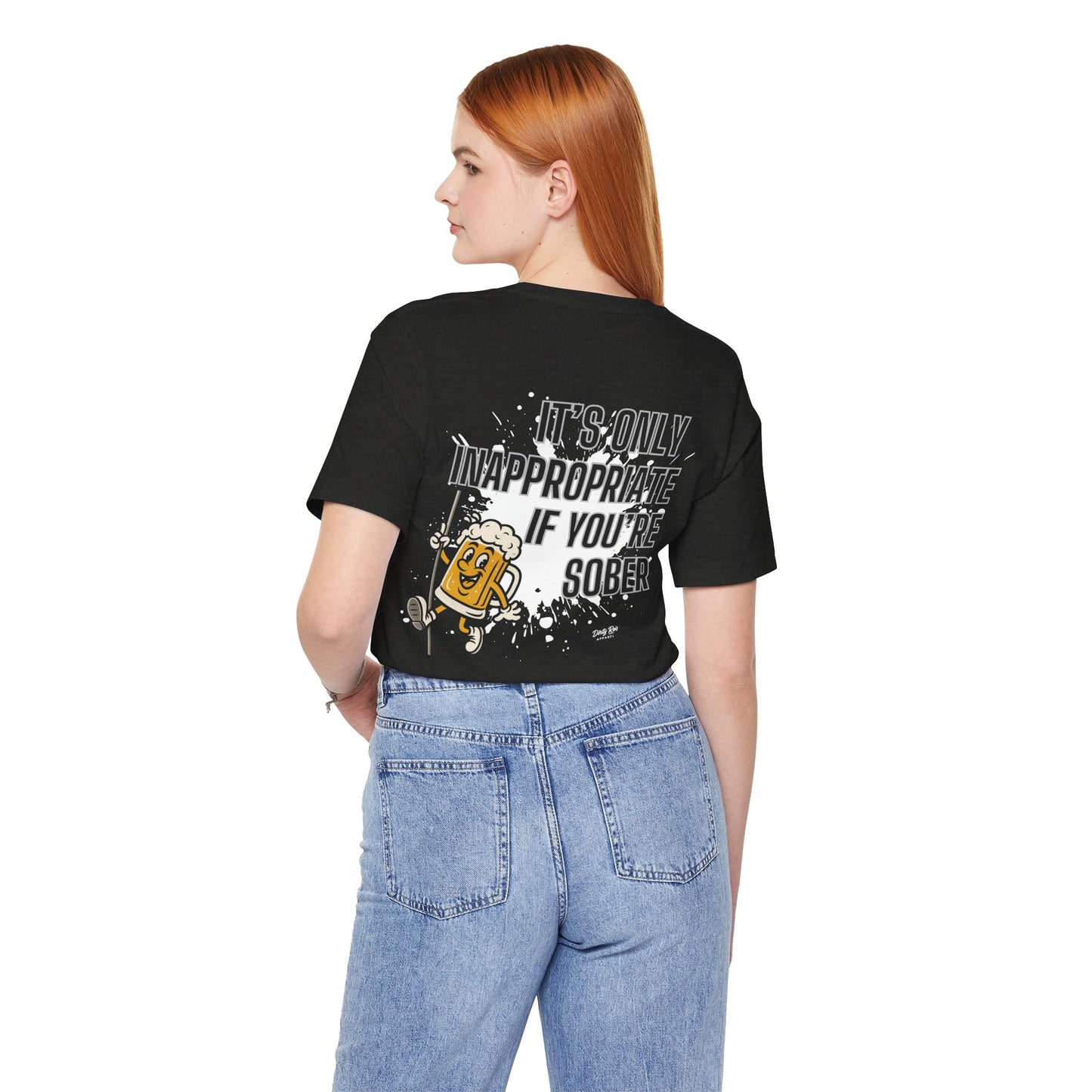 Funny It’s Only Inappropriate If You’re Sober – Beer Pole Dancing T-Shirt
