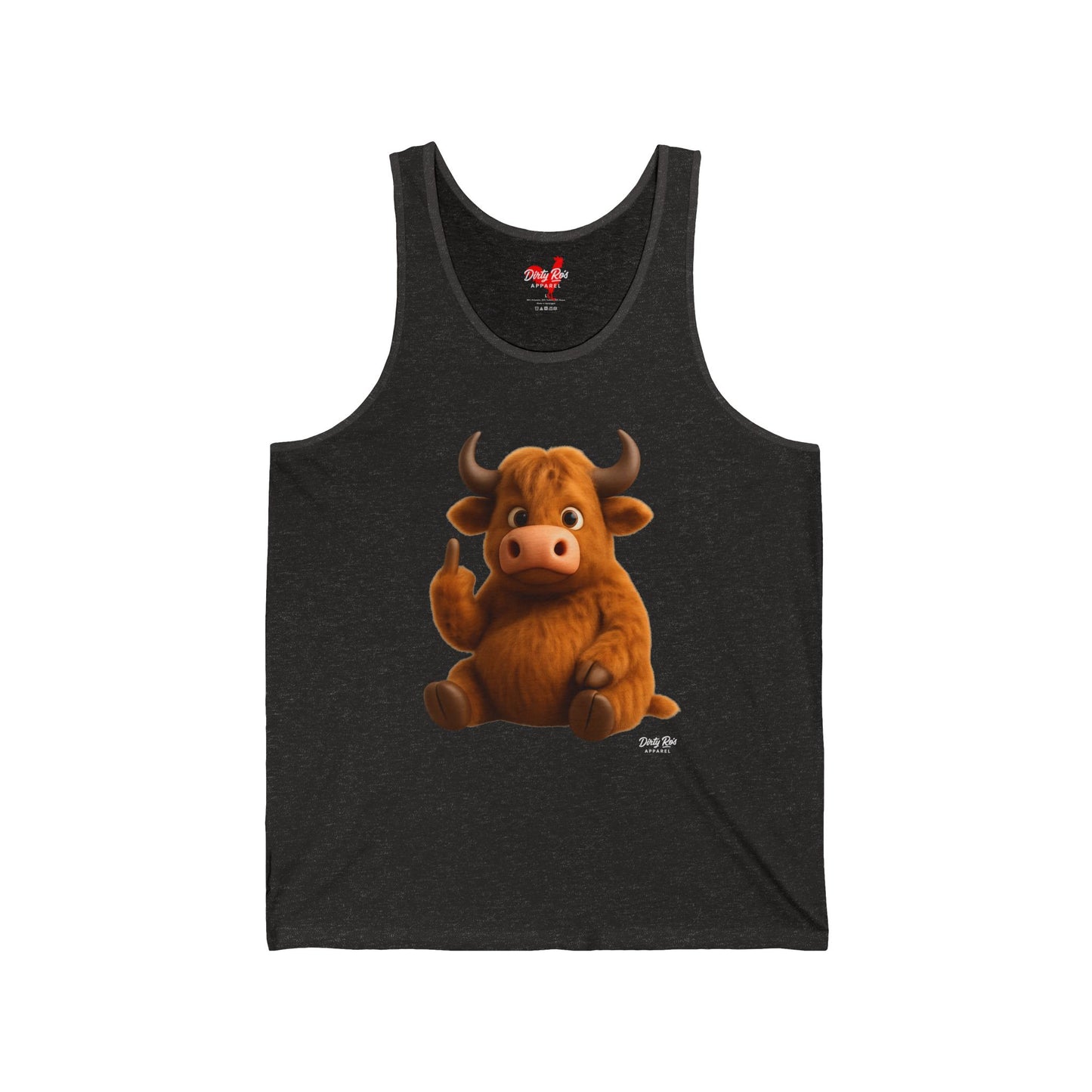 Fuzzy Cow FU | Tank Top