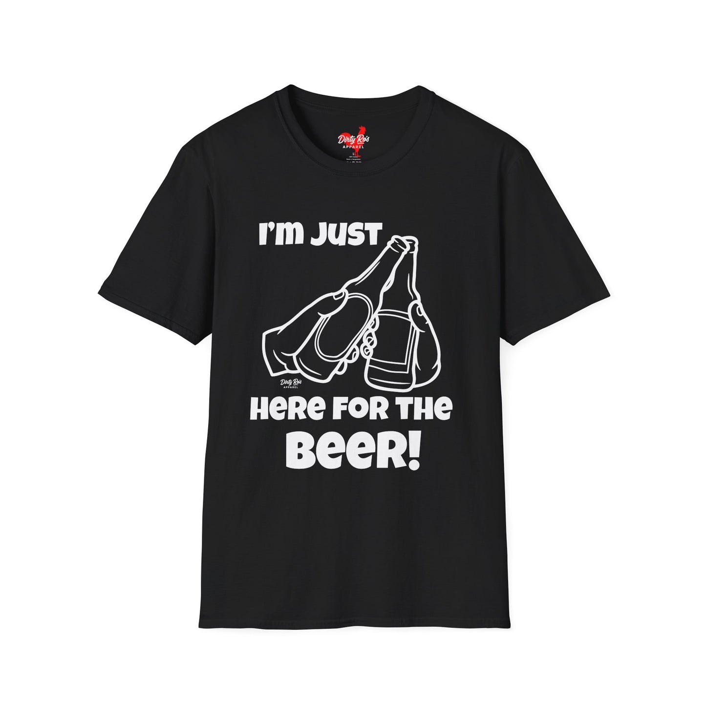 I’m Just Here for the Beer | Soft AF Tee