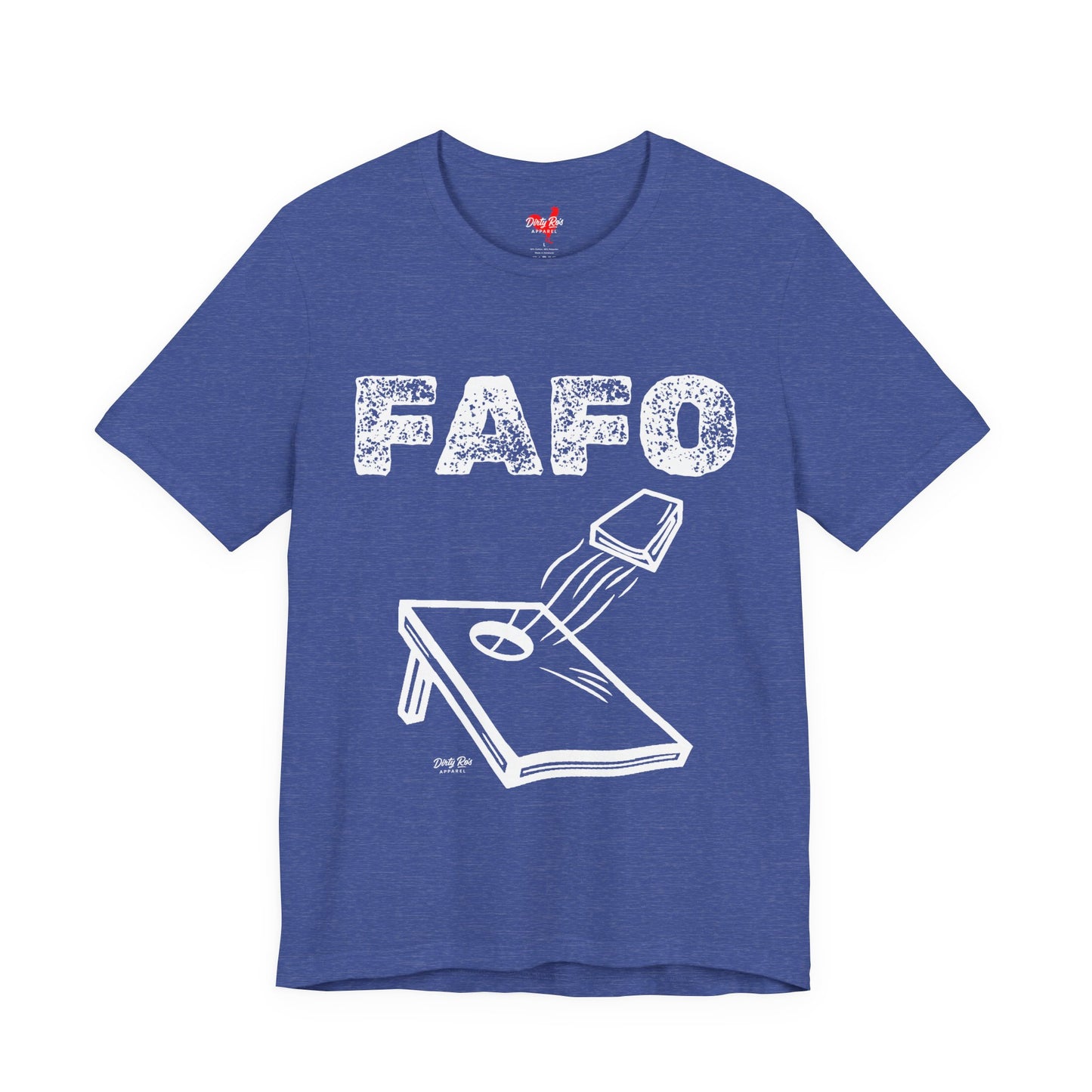 FAFO Cornhole Shirt – Funny Toss & Talk Shit Tee for Backyard Legends