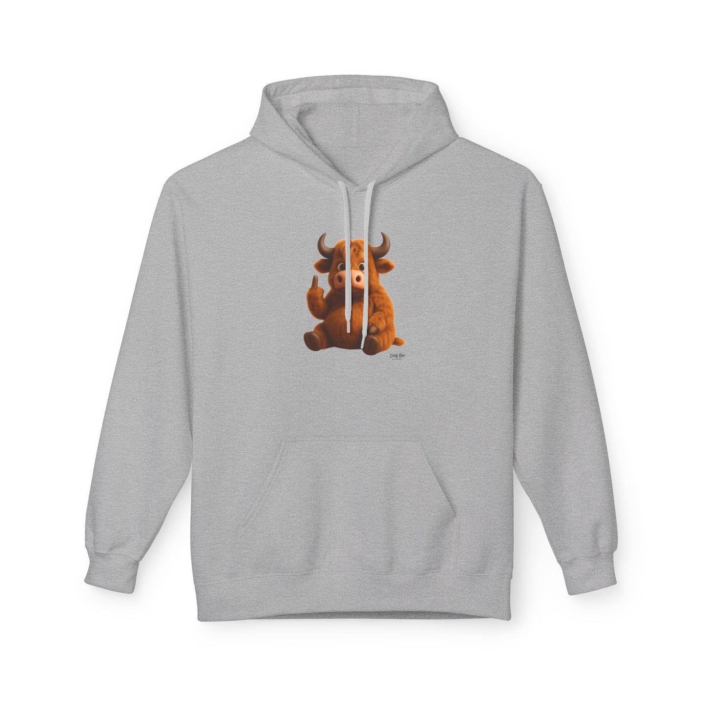 Fuzzy Cow FU | Everyday Hoodie