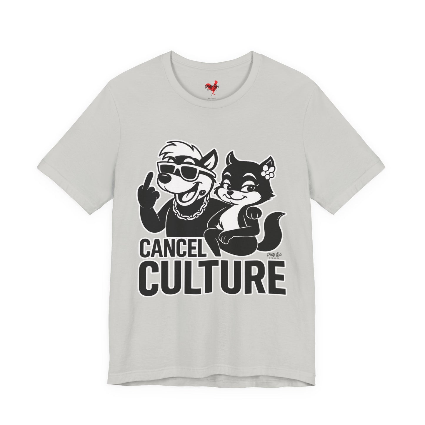 Offensive Cancel Culture T-Shirt – Middle Finger Graphic Humor Tee