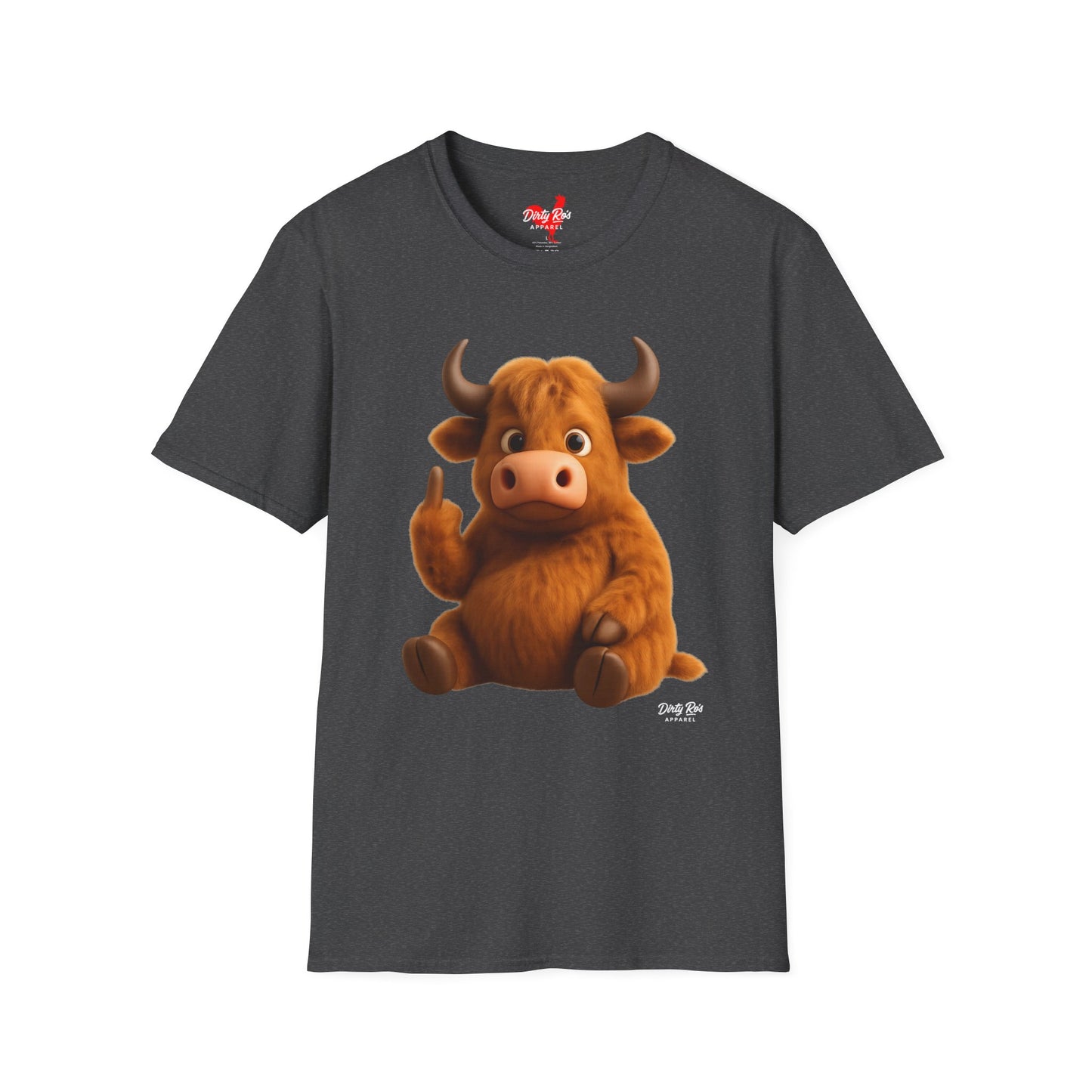 Fuzzy Cow FU | Soft AF Tee