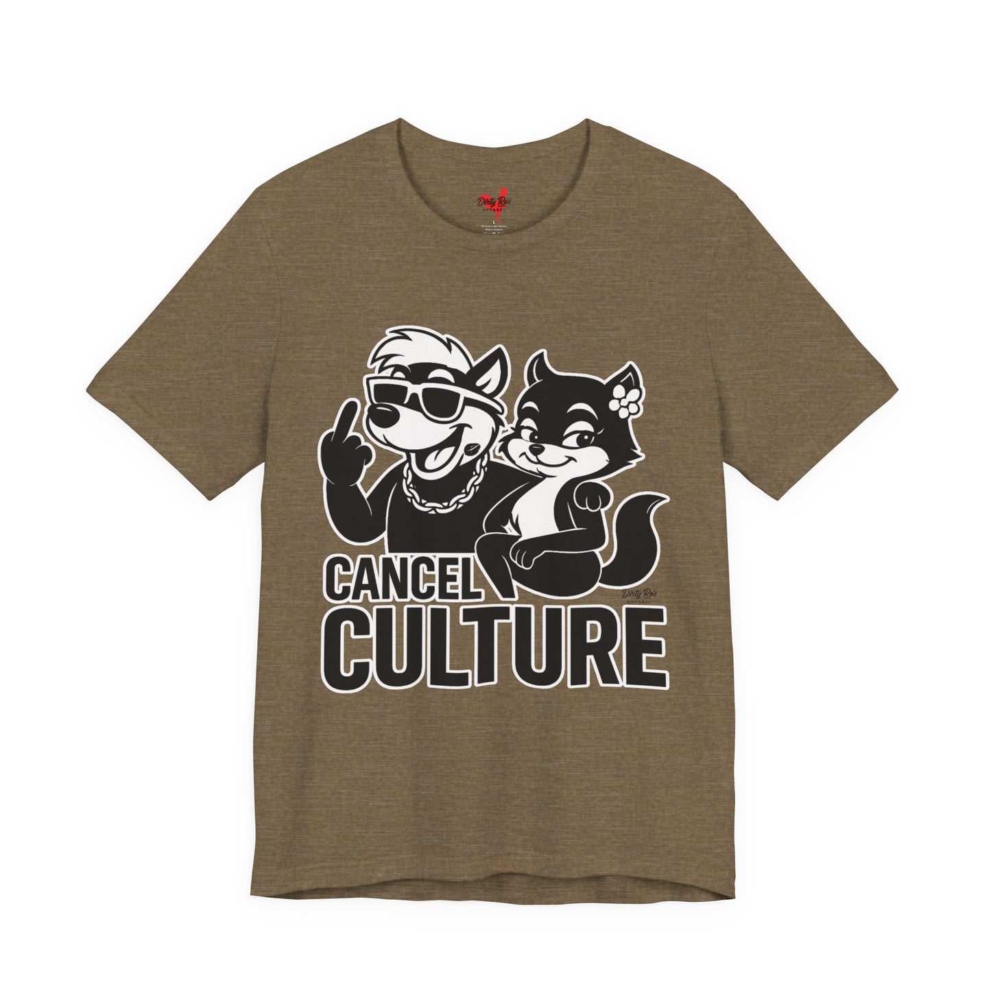 Offensive Cancel Culture T-Shirt – Middle Finger Graphic Humor Tee