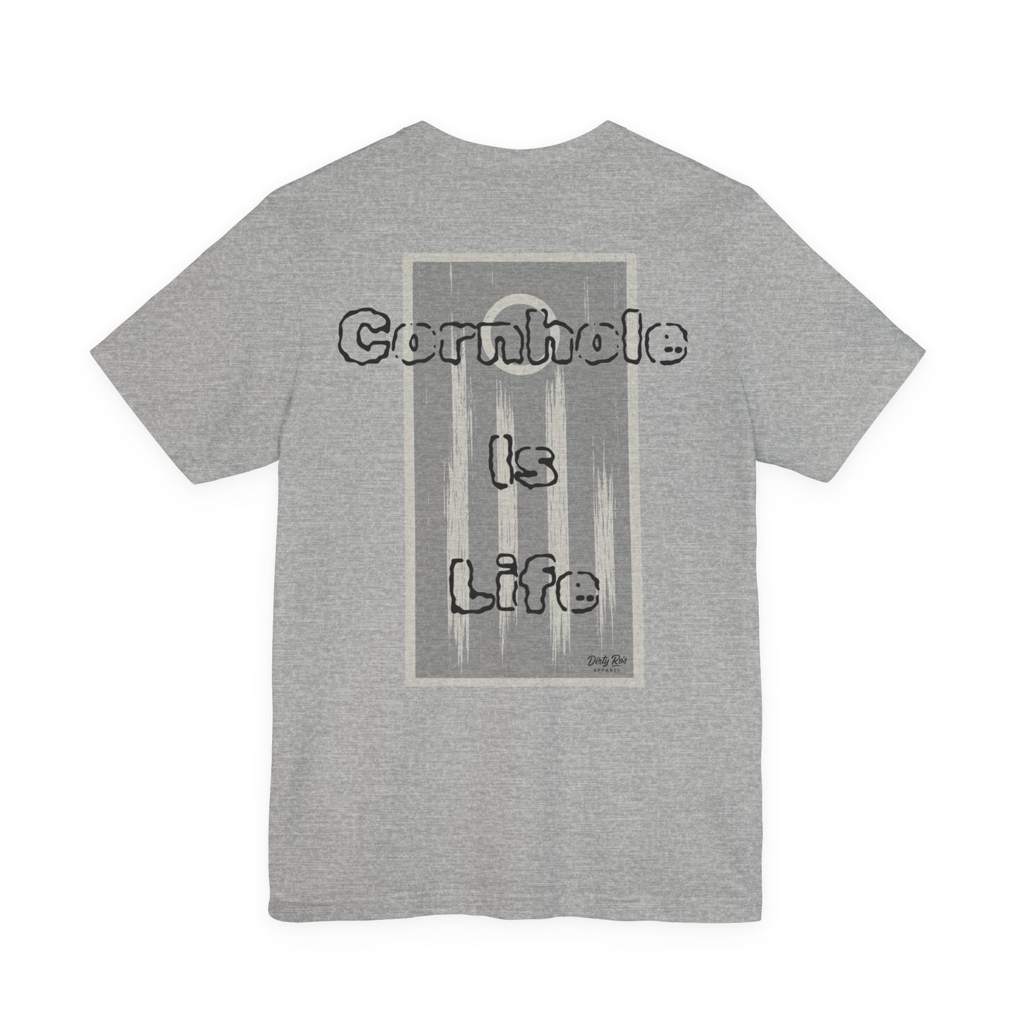 Cornhole Is Life T-Shirt – Funny Backyard Game Graphic Tee