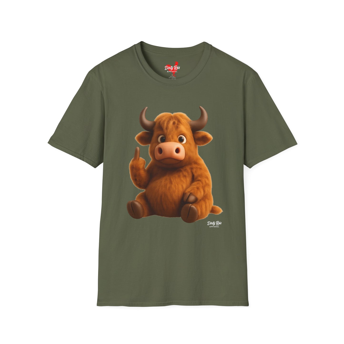 Fuzzy Cow FU | Soft AF Tee