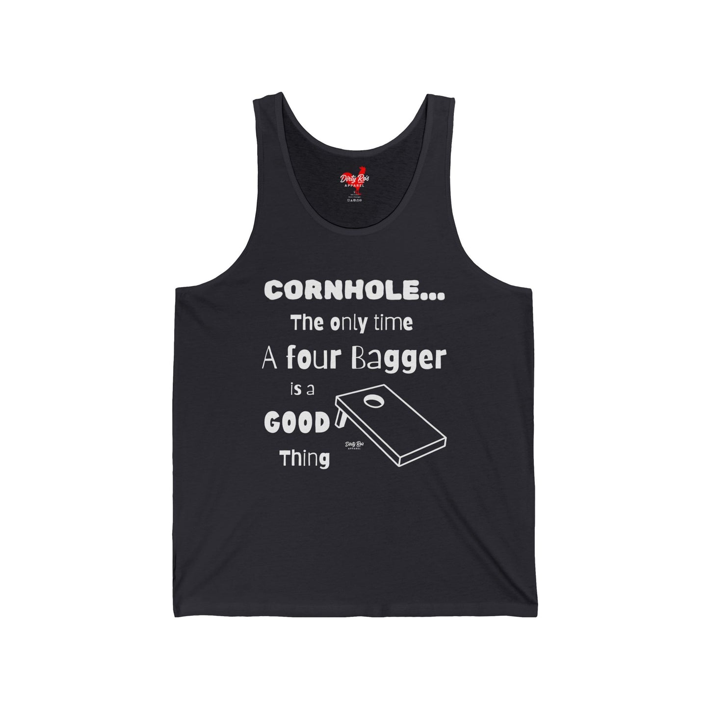 Cornhole The Only Time a Four Bagger is a Good Thing | Tank Top