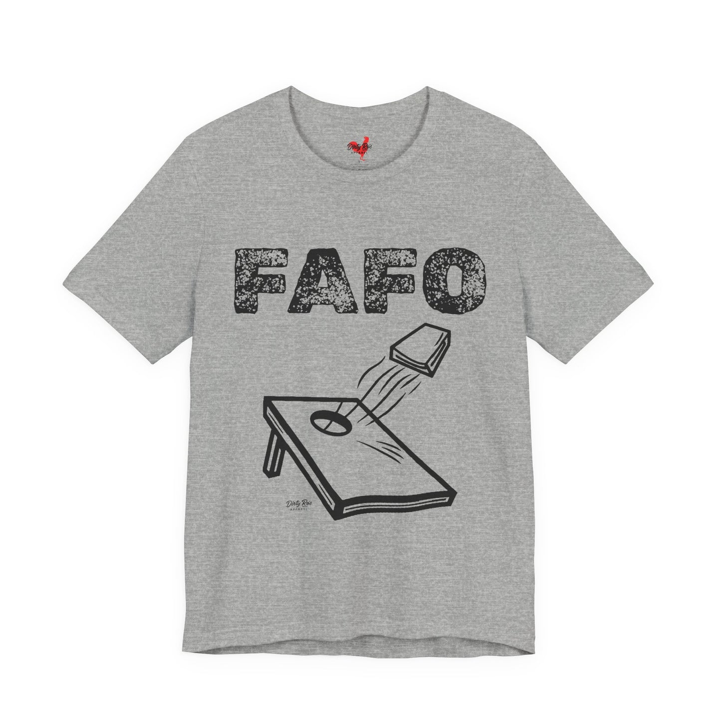 FAFO Cornhole Shirt – Funny Toss & Talk Shit Tee for Backyard Legends