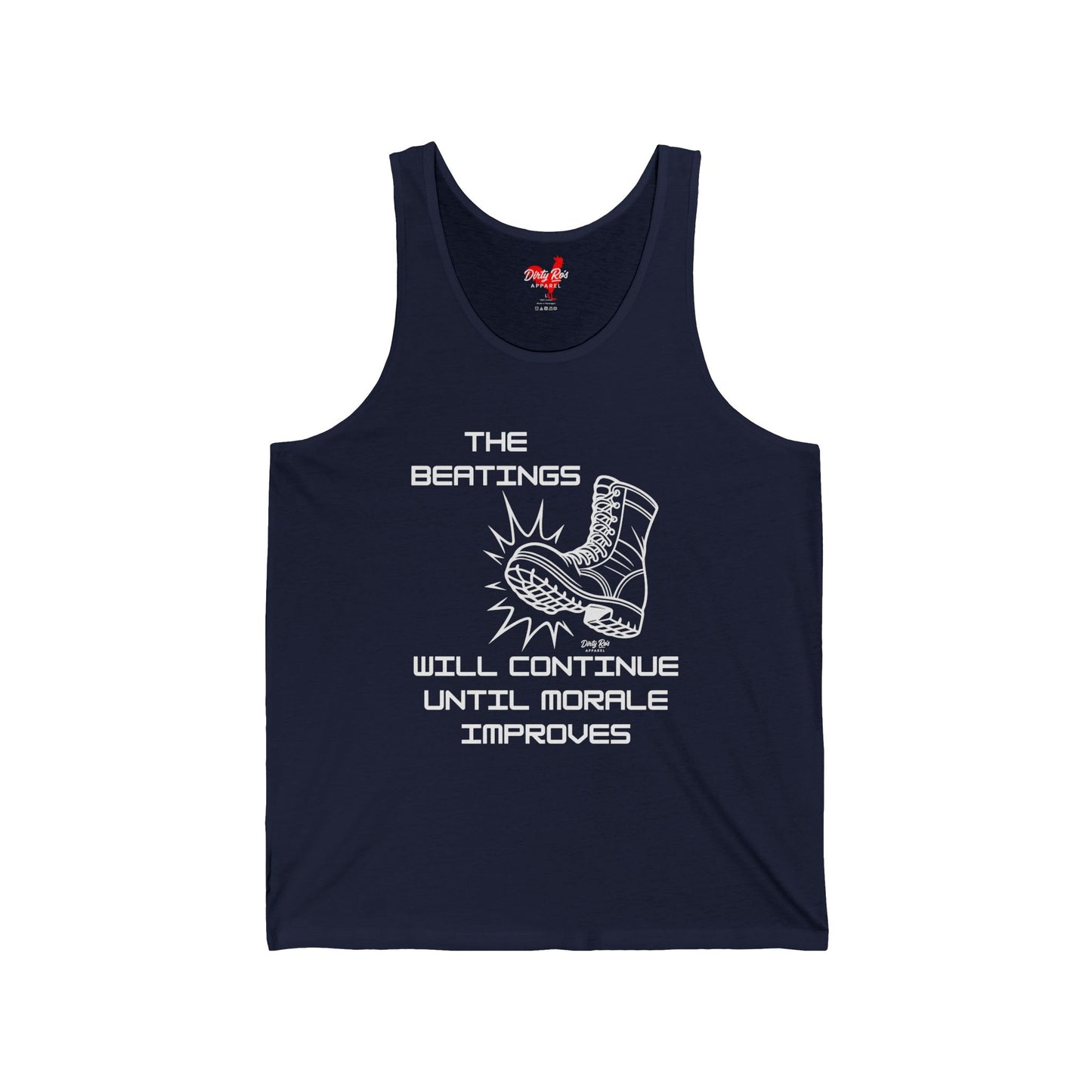 Beatings Will Continue Until Morale Improves | Tank Top
