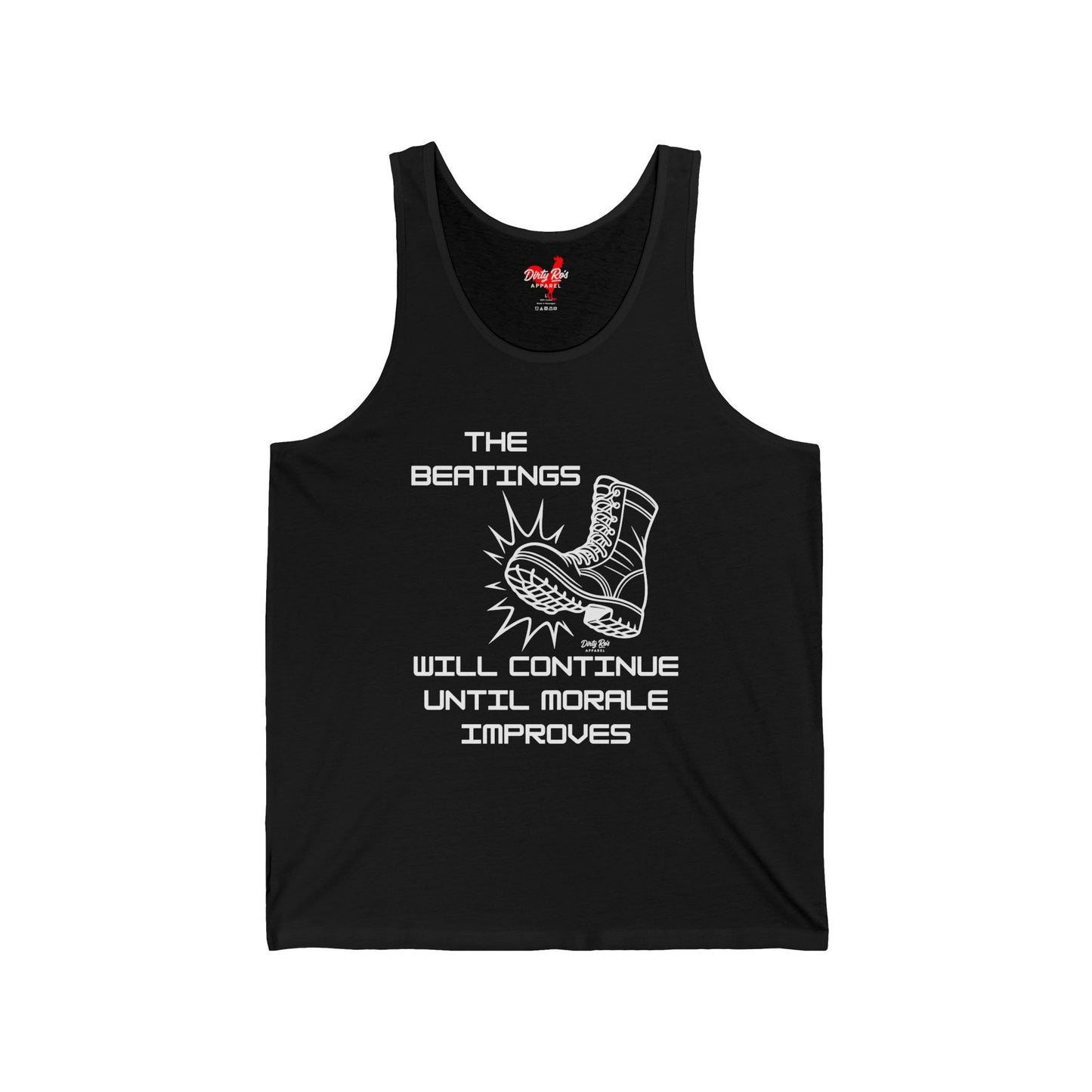 Beatings Will Continue Until Morale Improves | Tank Top