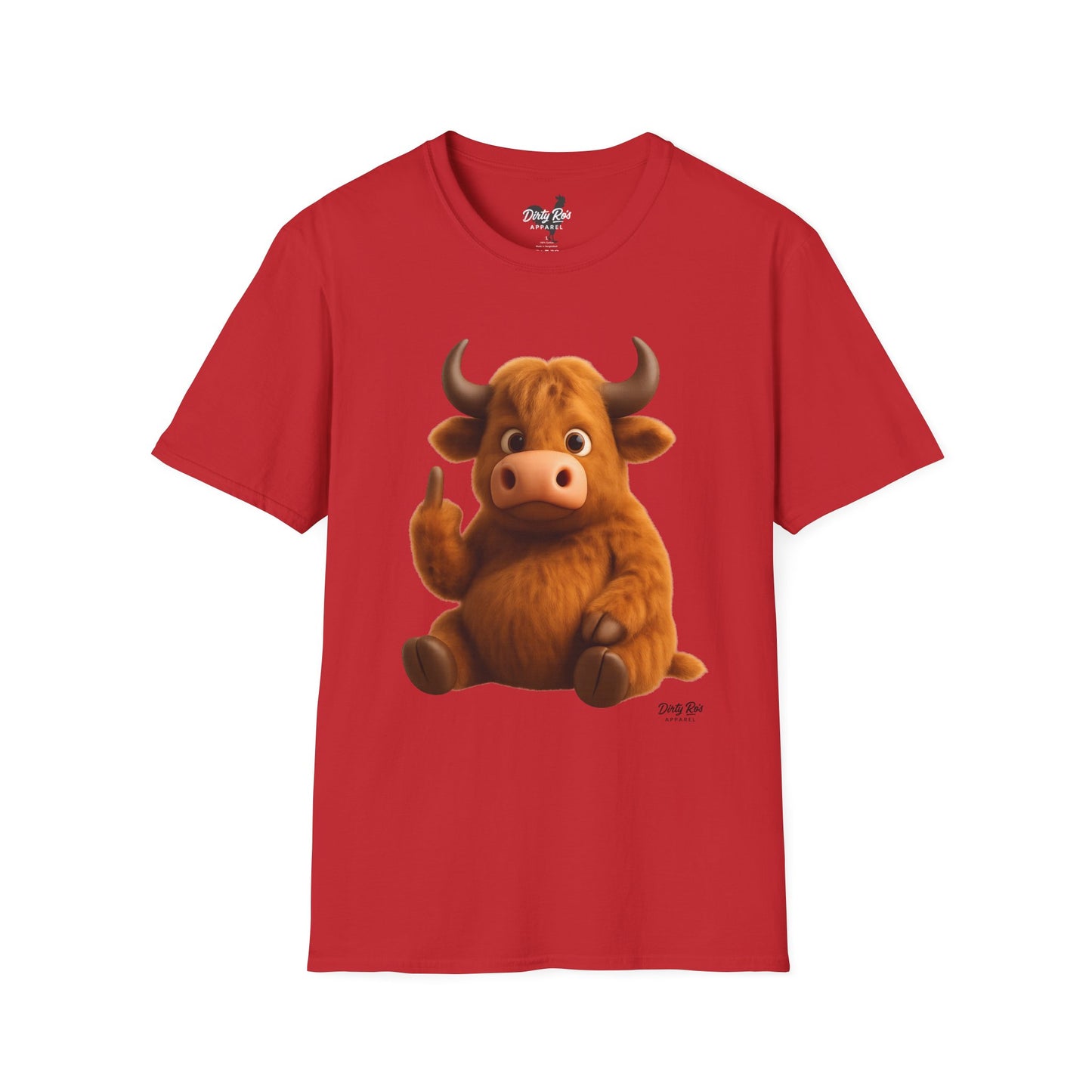 Fuzzy Cow FU | Soft AF Tee