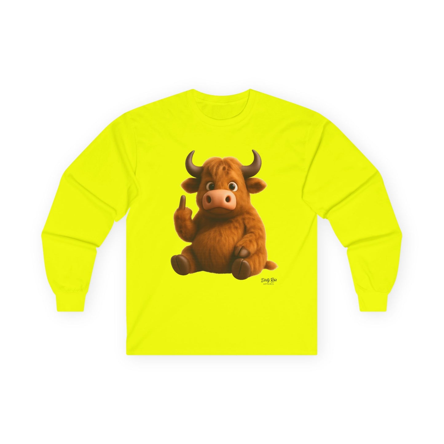 Fuzzy Cow FU | Long Sleeve Tee