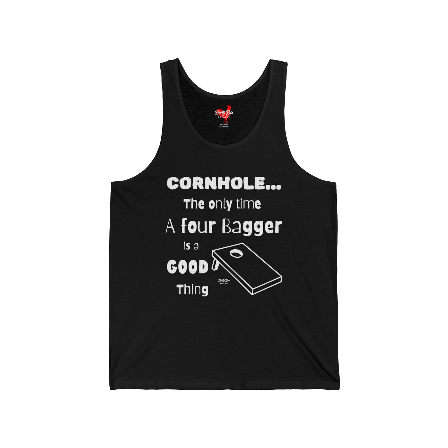 Cornhole The Only Time a Four Bagger is a Good Thing | Tank Top