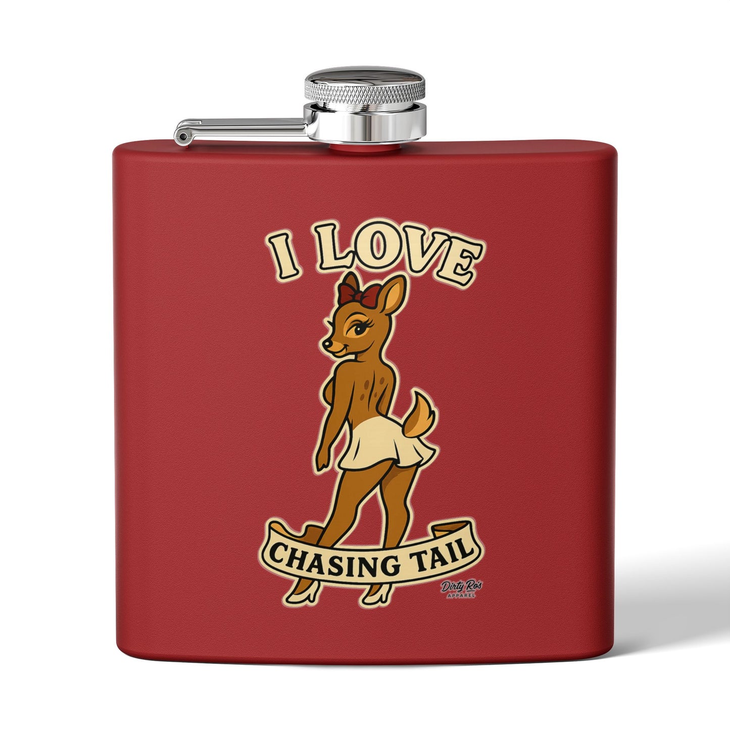 I Love Chasing Tail | Flask