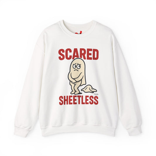 Scared Sheetless | Crewneck Sweatshirt